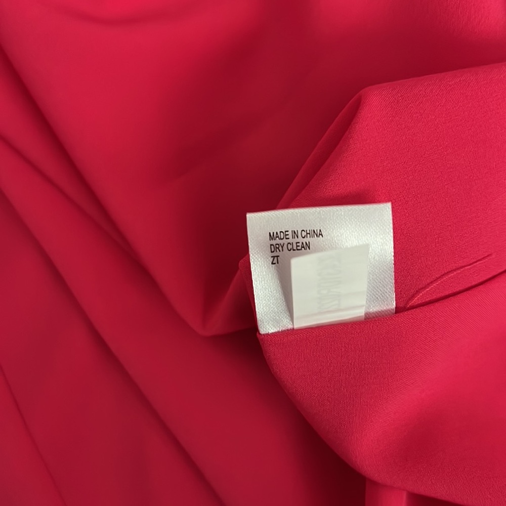 Antonio Melani.x Jennifer Sumko Rachel Shirred Taffeta A-Line Capelet Midi Dress - Picture 9 of 11